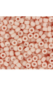 Miyuki rocailles Perlen 8/0 - Opaque matte tea rose 8-2036